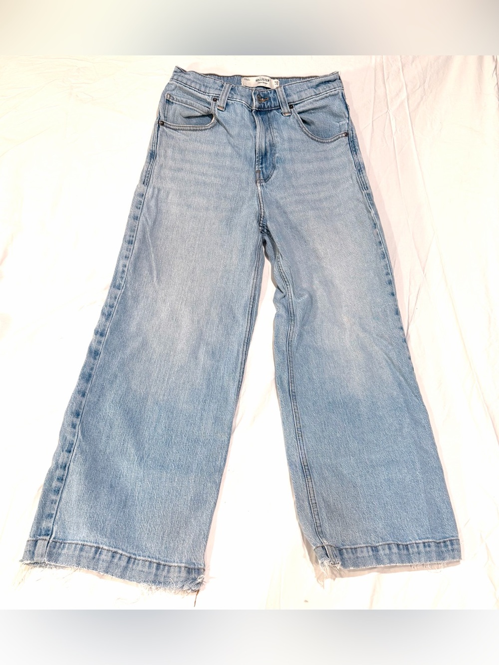 Hollister Super Baggy Light Wash Jeans 29x30 - Picture 1 of 9